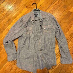 American Rag Western Button Down Pearl Snaps MEDIUM
